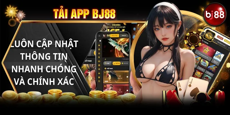 Thành viên nhận được thông báo nhanh và miễn phí khi tải app Bj88